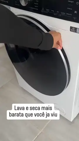 Lava e Seca 11 kilos Hisense Branca com 11 programas de lavagem, Steam, Wi-fi 40% de desconto confira no link abaixo 👇 copie e cole #lavaeseca #promoção https://s.shopee.com.br/3LHK89VX6c ou digite QUERO 🙋