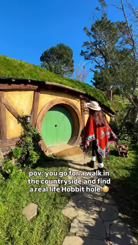 I THINK WE JUST FOUND THE SHIRE 😳🧙‍♂️💍 Welcome to Hobbiton, the iconic movie set from The Lord of the Rings and The Hobbit, nestled in Matamata, New Zealand 🇳🇿 Yep, this magical place is 100% real and you can visit it! Just a heads-up: tours are by reservation only with strict timeslots, and they book out WAY in advance. So if you want to walk among the Shire’s rolling hills and explore hobbit holes, make sure you book early, because this slice of Middle-earth is seriously popular! TAG someone you would bring here 👇🏼 #hobbiton #newzealand #lordofthedrinks #thehobbit #hobbit #theshire #lotr #bilbobaggins #hobbithole