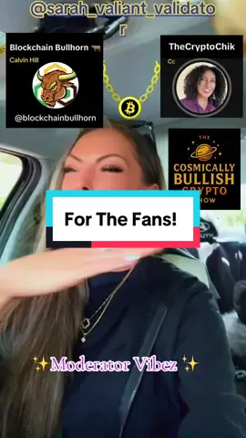 @sarah_valiant_validator @svExoticeyes&G #LetsGo #CRYPTO #ModeratorVibez #BlockchainBullhorn.com @TheCryptoChik @BullishBabe @Cosmic Crypto 🐺  #CosmicallyBullish.com