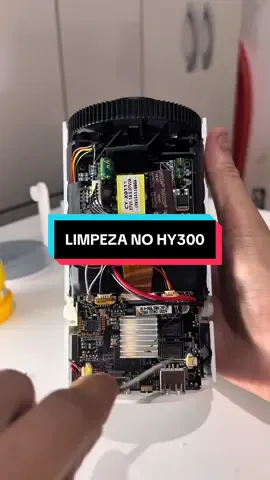 Fazendo a limpeza do HY300 #ProjetorPortatil #hy300 #passoapasso #hy320 #fyp 