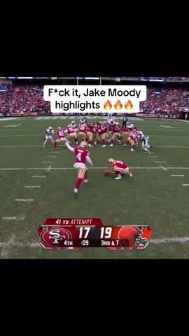 These highlights are so good 🔥 #jakemoody #49ers #nfl #football 