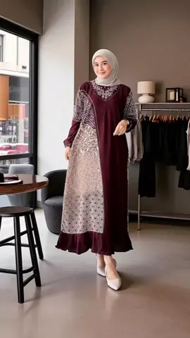 Kejora Dress Rayon Rempel Busui Lengan Panjang Homedress Daster Batik Adem Tebal Nyaman #kejoradress #dressrayon #dressbusui #homedress #dresslenganpanjang 