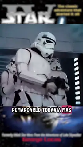 El GOLPE en la puerta del Stormtrooper #starwars #darthvader #anewhope #peliculas 