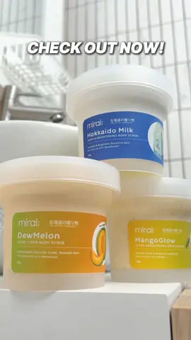 Glow for less this 9.9! 🫧 Grab Mirai Body Scrub with exclusive discounts and make every shower your glow moment. 💙🛁🛍️  #Mirai #showeressentials #Bodywash #skincare