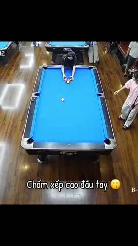 Chấm đền xếp cao đầu tay 🙄🙄 #túốc #billiards #gubilliards #viral #fypシ 