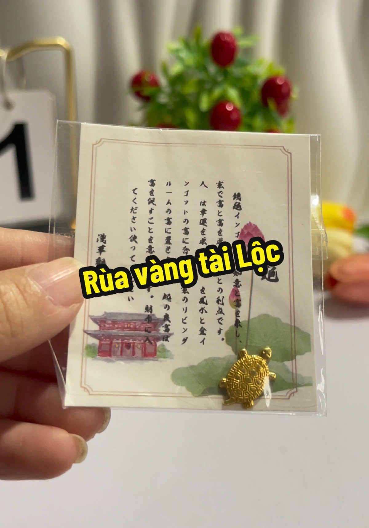 Linh vật giúp giữ vía làm ăn tốt #ruavangphongthuy #ruavangtailoc #ruavang #tailoc