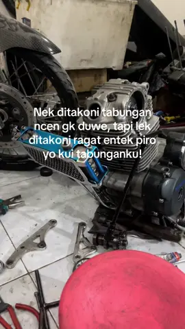 Layo, malah all in🤔 #mesin #tabungan #allin #herex #cb125se 