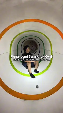 tempat healingnya anak genZ, lain dan bukan Playtopia🤩 lagi ada promo nih beli tiketnya sekarang dengan klik tag lokasi hijau divideo yaa‼️  #jelajahakhirpekan #jelajahatraksiakhirpekan #healingbarengkeluarga #playtopia #senayanpark 