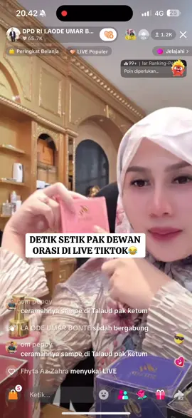 DETIK DETIK PAK DEWAN ORASI😂