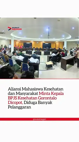 Aliansi Persatuan Mahasiswa Kesehatan dan Masyarakat Gorontalo mendesak DPRD Provinsi Gorontalo merekomendasikan pencopotan Kepala BPJS Kesehatan Cabang Gorontalo. Dalam aksi dan diskusi di DPRD, Selasa (9-9-2025), mahasiswa menuding BPJS semena-mena, tidak memahami kondisi riil, hingga menimbulkan berbagai masalah: mulai dari 144 penyakit yang terkendala cover, jam pelayanan puskesmas yang terbatas, kekosongan obat, hingga pemutusan kerja sama dengan RS Bioklinik. Wakil Ketua DPRD, La Ode Haimudin, menegaskan akan menindaklanjuti dengan menggelar Rapat Dengar Pendapat (RDP) bersama pihak terkait. Mahasiswa berkomitmen mengawal tuntutan ini hingga tuntas. Memang, sebelumnya BPJS Kesehatan telah meluncurkan surat peringatan berdasarkan sekitar 14 aduan masyarakat terhadap pelayanan di RS Dunda Limboto.  Sayangnya, dari temuan informasi aliansi ini, jauh daripada itu, ada alasan lain yang turut melatarbelakangi, salah satunya pemesanan resep obat ke luar rumah sakit.   (Sudut Negeri) Foto: istimewa #sudutnegeri #gorontalo #bpjs #rumahsakit #mahasiswakesehatan #kesehatan #bpjskesehatan #dpr #beritatiktok #infoterkini #news #beritahariini #beritaterkini #infoupdate #infohariini #viral #fyp #fy #fyppppppppppppppppppppppp 