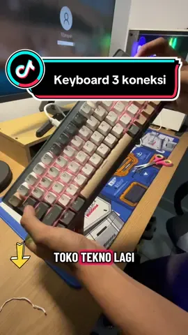 Rekomendasi Keyboard Wirelless Mechanical 3 koneksi murahh #keyboard #keyboardmechanical #keyboardwireless #fantech #fantechatompro63 