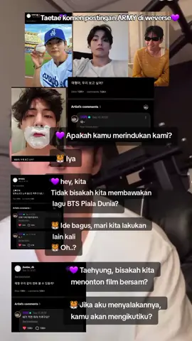 Kerandoman Taetae dan ARMY di jam kunti🐯💜😍🤣 #kimtaehyung #v #bts #btsarmy #bangtan 