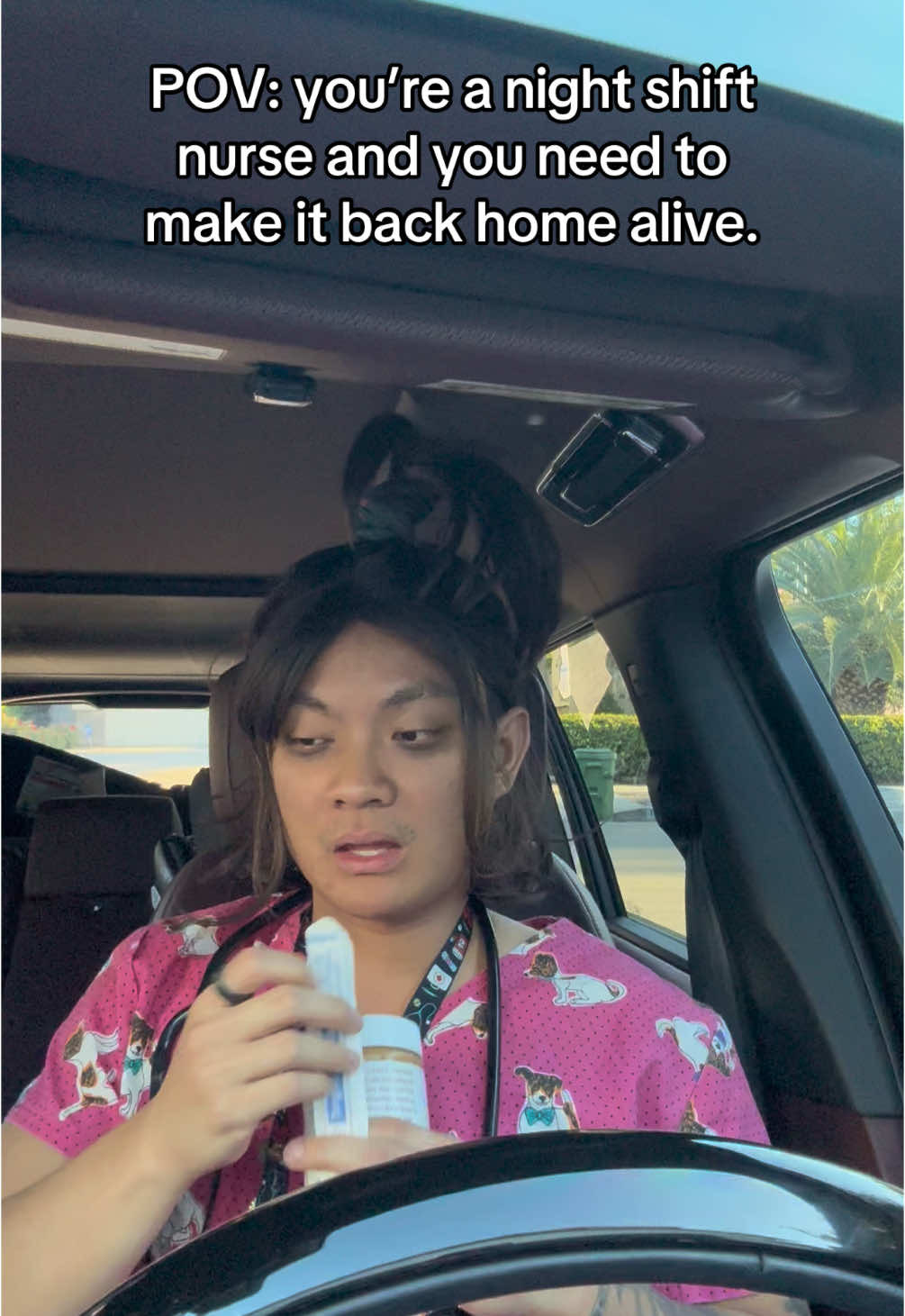 Trust me, I’ve done many things and sometimes I don’t even know how I made it back home alive and in one piece. #nursejohnn #nurselife #nursesoftiktok #nursehumor #nursetok #nurseproblems #nursing #nursingstudent #nursingschool #healthcareworker #healthcarehumor #hospitallife #hospitaltiktoks #medicalhumor #medicaltiktok #fyp #foryou 