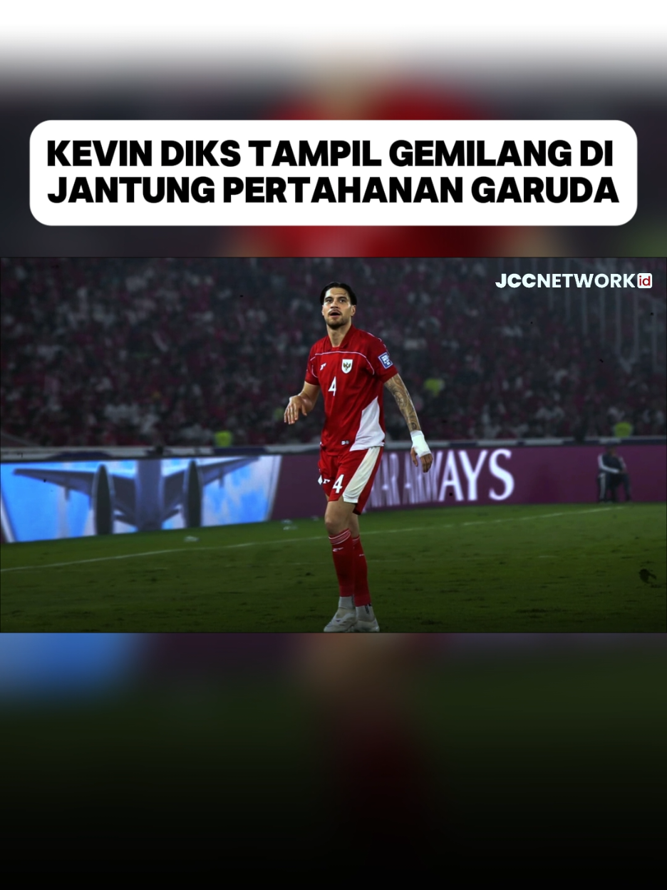 Kevin Diks tampil luar biasa sebagai bek tengah Timnas Indonesia! Solid bareng Jay Idzes, lini pertahanan Garuda makin kokoh. #TimnasIndonesia #KevinDiks #FIFAMatchday #GarudaMuda #SepakBolaIndonesia
