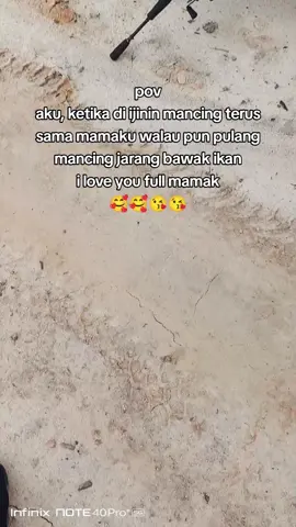 i love you fullll buat mamak🥰🥰😘😘 #fyp #fishing #storymancing #anglerindonesia #anglerkalimantan 