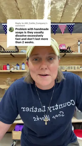 @AW_Cattle_Company made a very valid point and here’s some tips to help make any hand crafted soap last longer.