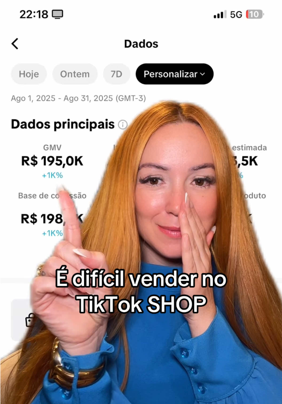 Não é difícil é só ter persistência #tiktokshopbrasil #marketingdeafiliados 