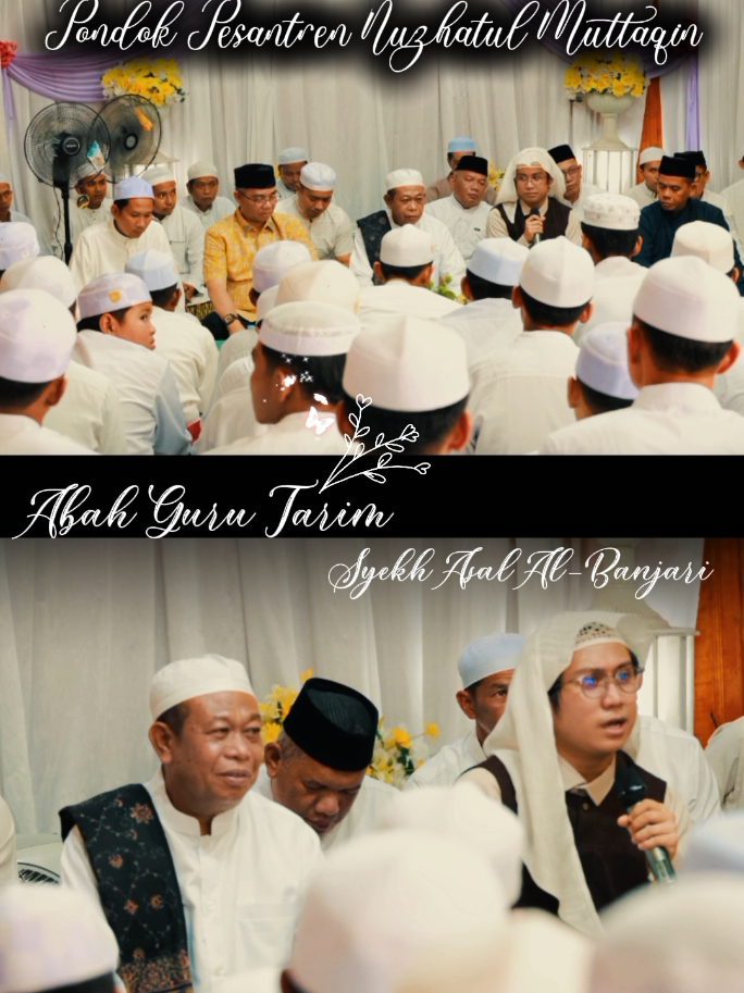 silaturahmi Syekh Asal Al-Banjari salah satu imam di Mekkah Al-Mukarramah bersama Sekertaris Daerah kabupaten Barito Kuala dan rombongan yang lain ke Tempat Abah Guru Tarim diPondok Pesantren Nuzhatul Muttaqin #fyppppppppppppppppppppppp #nuzmakhas #alquran_alkareem0 #mekkah #syekhasalalbanjari #ponpesnuzhatulmuttaqin #santri #berkatgurukita #berkat 