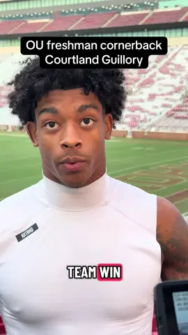 OU freshman cornerback Courtland Guillory talks about his experience starting for the #Sooners the first two weeks of the season. #OUfootball 