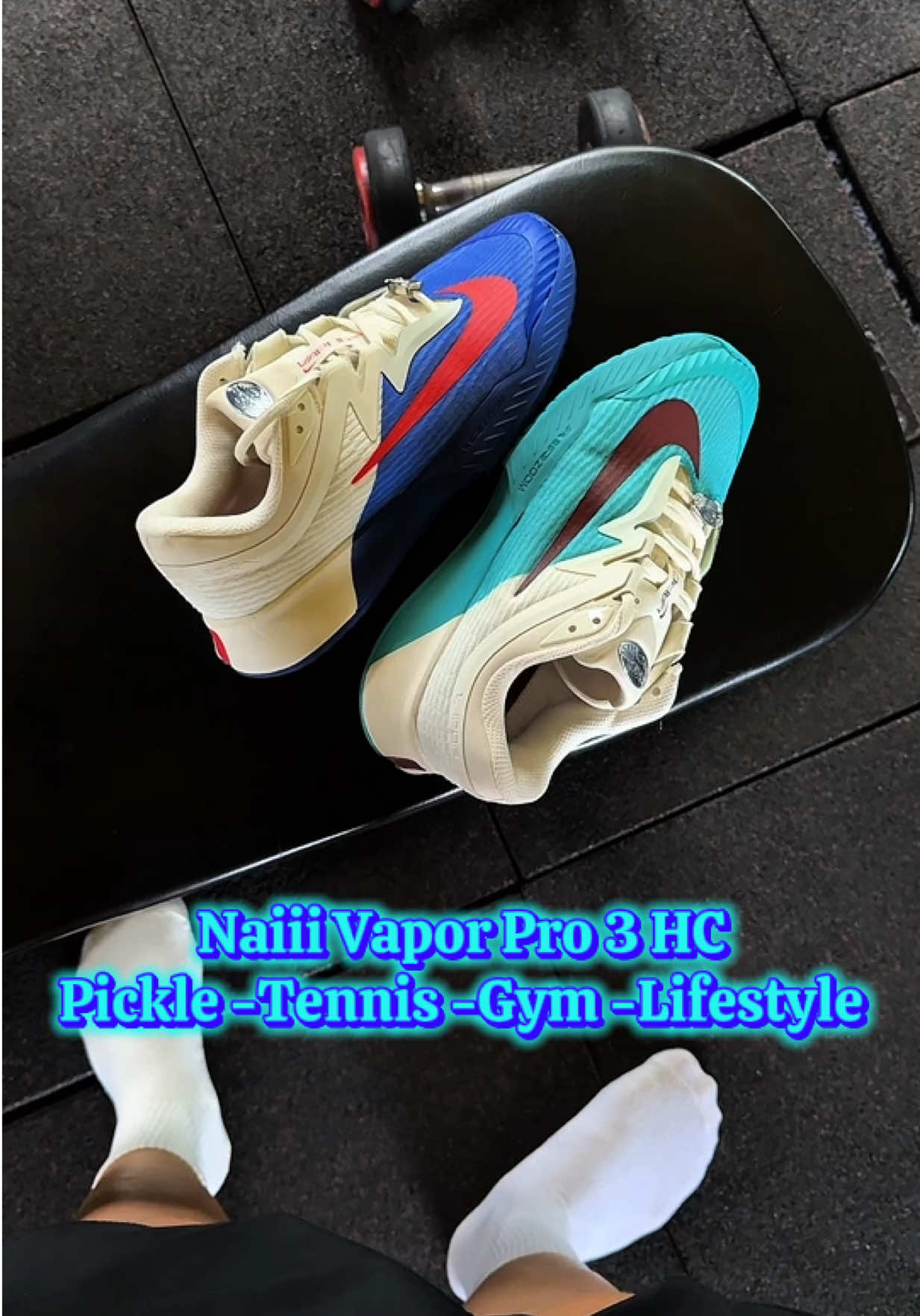 Vapor Pro 3 HC sự lựa chọn tuyệt vời của ae , vừa chơi thể thao Pick - Tennis - gym lại còn mang thời trang hàng ngày rất đẹp 😁🔥#sneakertrend #vaporpro3 #giaytapgym #giaypickleball #giaytennis 