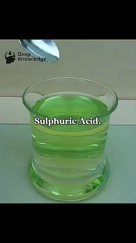 Sulphuric Acid is crazy #sulphuricAcid #Science #physics #foryoupage #crazy 