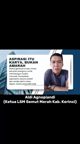 Suara rakyat harus disampaikan dengan tenang dan damai, bukan dengan emosi. Kita jaga persatuan agar perjuangan tidak ternodai anarkis. #SuaraDamai #TetapKondusif #JagaPersatuan