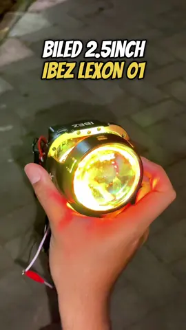 Rekomendasi Biled 2.5inch red lens devil RGB APP