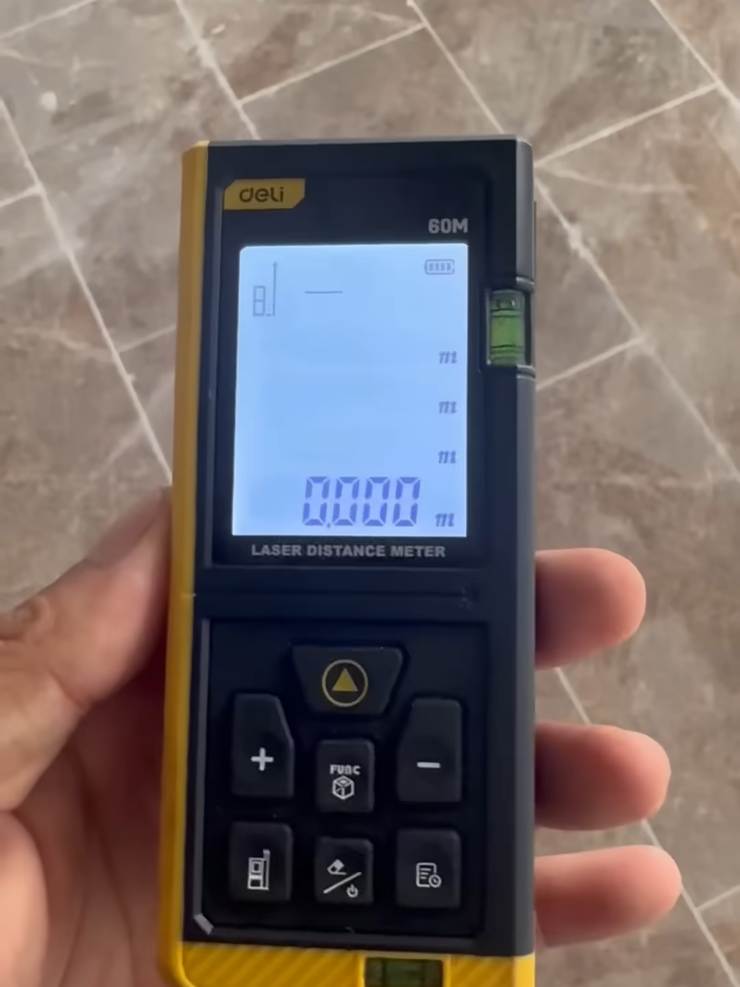 Máy đo khoảng cách lazer DELI chính hãng 📏 Đo đạc nhanh – chuẩn từng mm ✨   👉 Thước đo laser Deli chính hãng – siêu chính xác, dễ sử dụng, tiện cho thợ & DIY.   Link sản phẩm ở bio 👇 #thuocdo #thuocdolaserdeli #dungcuDIY #dungcutienich   #dungcudien #giadungthongminh #DIY #phukiennoithat   #shopeefinds #giadunghay