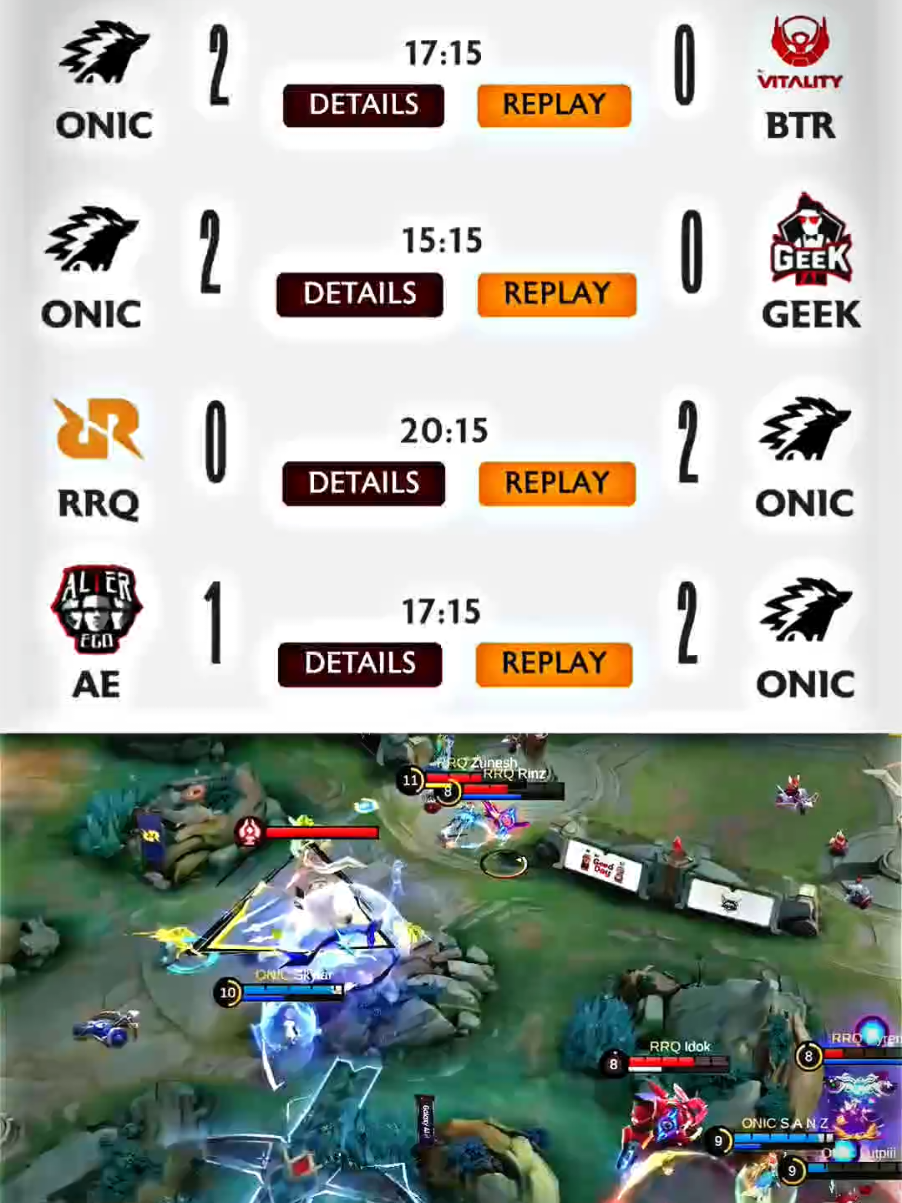 dicari pemecah win streak king onic. source @MPL Indonesia  ib @mr.gok.gok  #onicesport #kairi #mplindonesia  #MLBBNEXT2025 #SeasonsEndGiveaway 