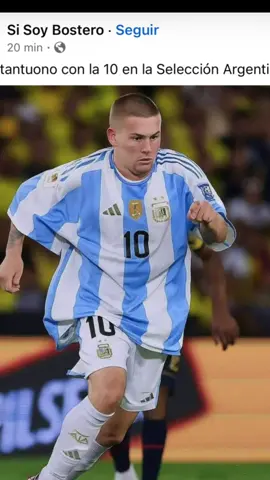 🥴 #seleccionargentina #messi #mastantuono #riverplate #boca 