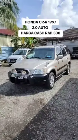 Honda CR-V 1997.  masih steady, tak pernah curang atas jalan! Kalau kau nak pasangan yang takkan tinggal kau tepi jalan, ni lah dia!