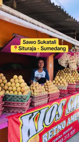 Oleh oleh ciri khas dari daerah Sukatali -Sumedang Wargi Sumedang suka beli sawo disini kah ❓❓ #sumedang #kulinersumedang #kulinersumedang #oleholehsumedang #sumedanghits 
