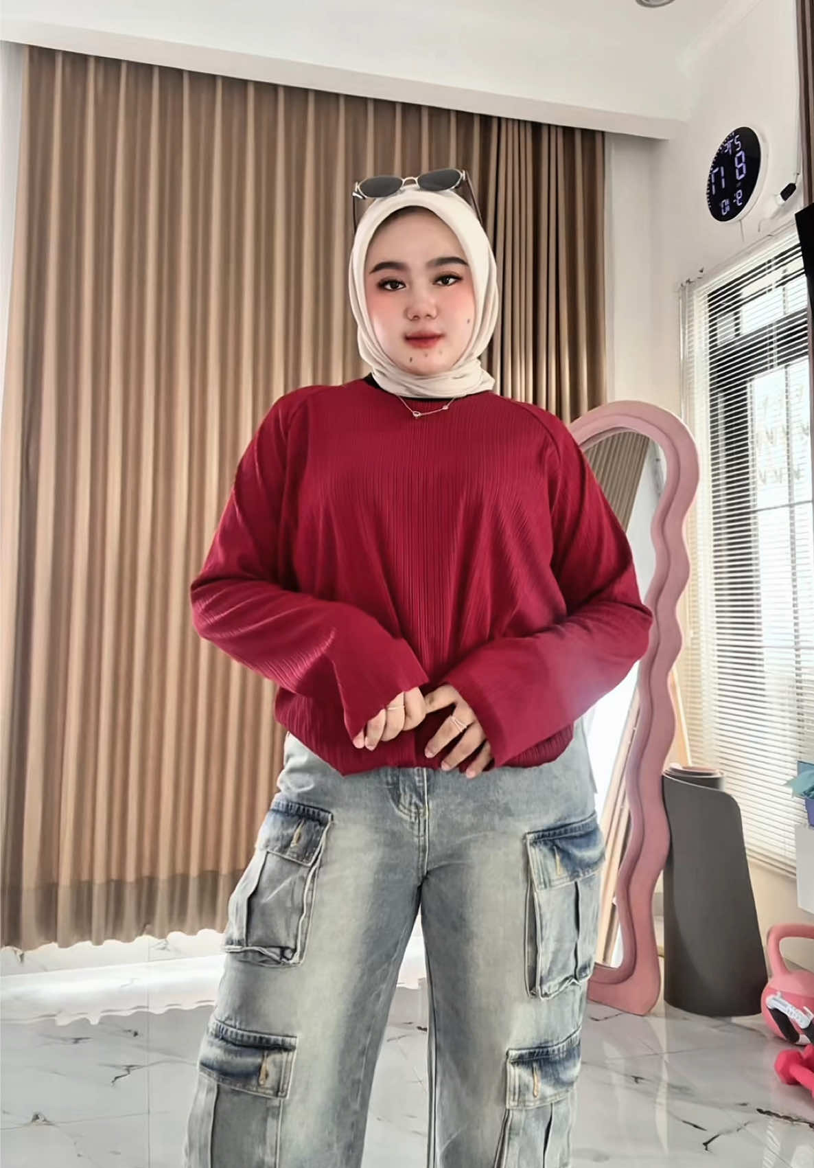 Bahannya ademmm bgt ini atasan🫶🏻 @Zaza Fashion.id #atasan #atasanwanita #fypシ゚ 