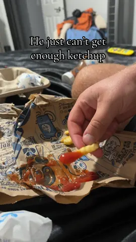 When he says he loves me… but I know he loves ketchup more 🍅😂 #ketchuplover #husband #K#KetchupKing#CondimentCrushceObsessed  @Bdo 