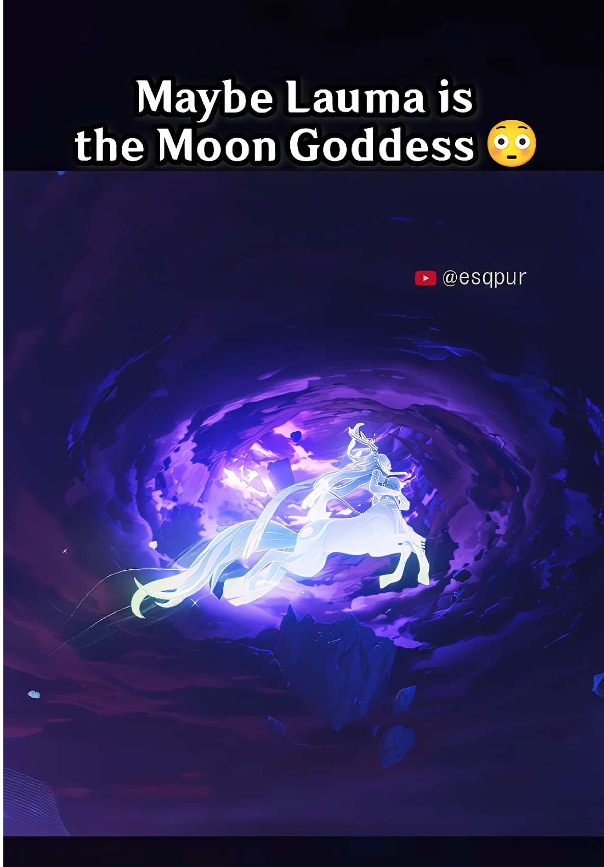 MAYBE LAUMA IS THE MOON GODDESS 😳 (ib: dhcwsp) #GenshinImpact #hoyocreators #lauma #ItStartsInNodKrai #NodKraiCharacters