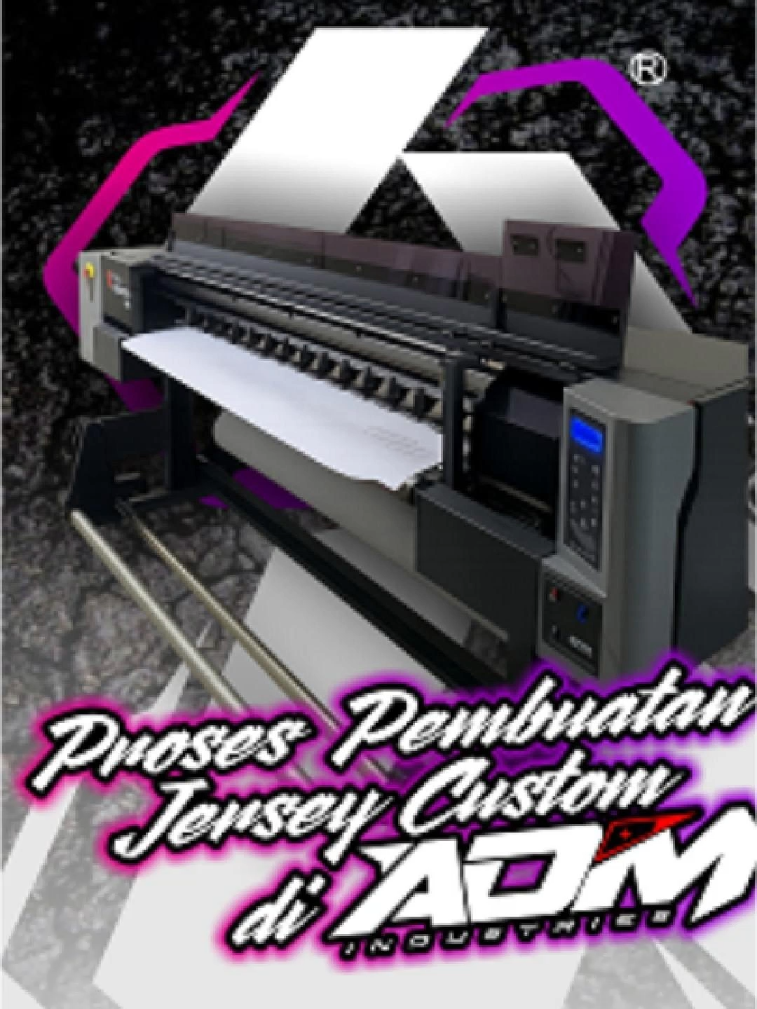 proses pembuatan jersey custome di adm industries  konsultasi whatsapp : 08112222594  #jerseycustome #jerseyprinting #admindustries #mimaki