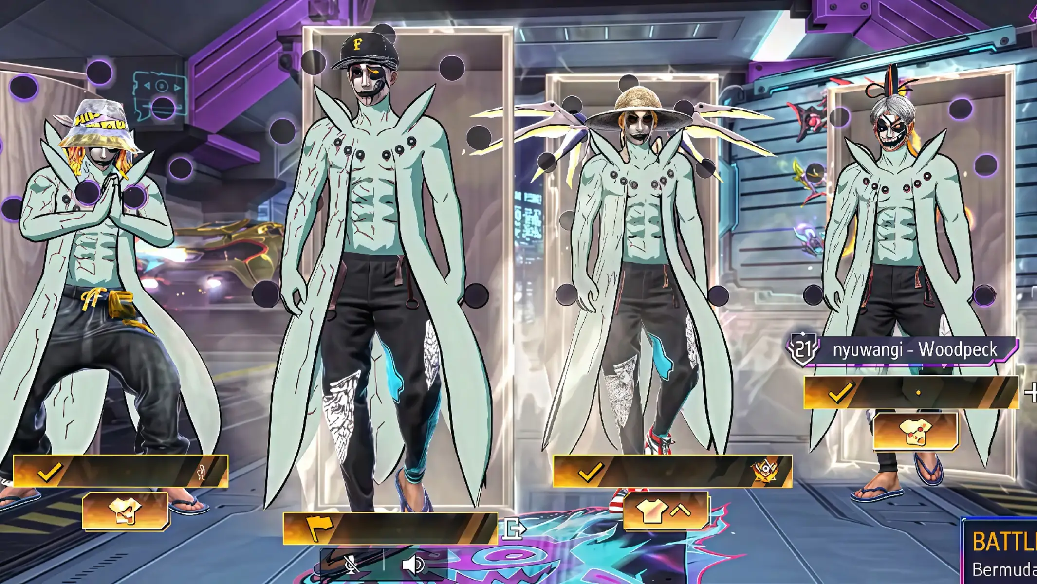 ver squad nih😜 #mentahanff #satpamloby 