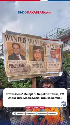 Unjuk rasa besar-besaran di Nepal menelan korban jiwa. Demo berdarah itu dilatarbelakangi oleh massa yang menolak pemerintah Nepal melarang beberapa media sosial di negara tersebut. Sejumlah situs medsos seperti Facebook, YouTube, dan X yang tidak bisa diakses di Nepal. #nepal #protesnepal #demonepal 