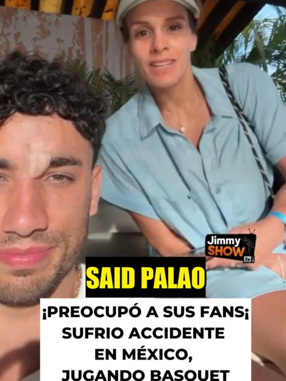 SAID PALAO: Continuando celebrando el cumpleaños de Alejandra Baigorria en México, Said Palao preocupó a sus fans , tras sufrir un accidente en el país azteca mientras jugaba basquet. Tras este leve corte en la frente, el chico reality acompañado de su esposo, debió acudir a una clínica para tratarse. #jimmyshowtv #saidpalao #alejandrabaigorria #eeg #perú 