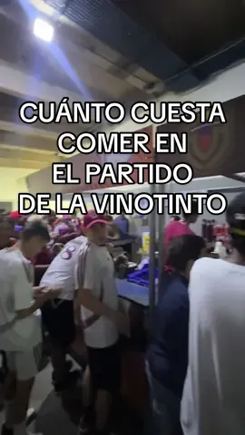 Cuánto costaba comer aquí #vinotinto #maturin #futbol #doral #parati 
