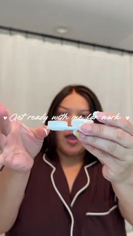 grwm for work 🦷🪥 #grwm #work #grwmforwork 