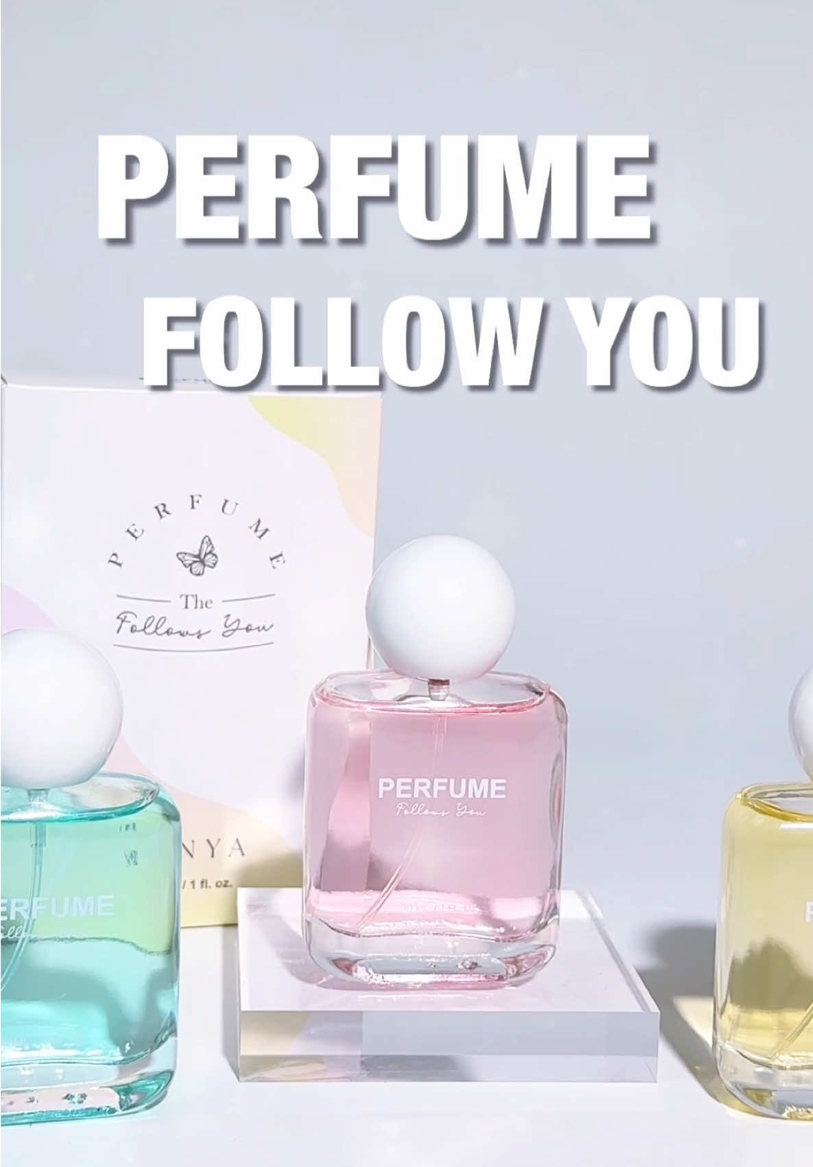 Perfume follows you 💖✨ เพราะเราเชื่อว่า “น้ำหอม” สามารถบ่งบอกความเป็นตัวคุณ ❣️มาค้นหากลิ่นที่บ่งบอกความเป็นตัวตนของคุณไปพร้อมกัน มีทั้งหมด 3กลิ่น 1.กลิ่น Golden Glow -กลิ่นเดียวกับ Body oil Perfume กลิ่นTid Glam💛 2.กลิ่น Dazzling You -กลิ่นเดียวกับ Body oil Perfume กลิ่นNua Nia🩷 3.กลิ่น Flowery Kiss -กลิ่นเดียวกับ Body oil Perfume กลิ่นKhun Noo🩵 #rynyan #perfumesprayRynya #perfumerynya #วันเกิดเจ้าของแบรนด์ 