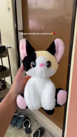 Cute Three-Flowered Cat Plush toy doll desk companion kitten stuffed animal | Perfect gift ideas  #yourgfdeservesthis #plushtoys #catplushie #fypage #perfect gift for valentine's day origami 