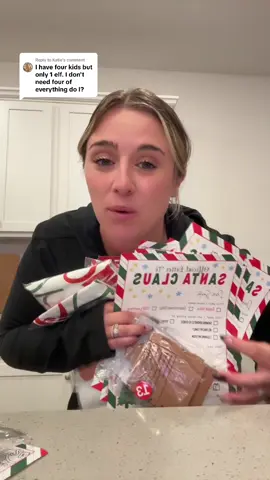 Replying to @Katie the best elf kit that is customizable to the amount of kids you have 🙏🏻🎅🏼 #elfkit #Christmastraditions #elfideas #christmas #christmaself 