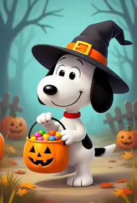 Getting excited for Halloween with my buddy Snoopy. #snoopy #halloween #peanuts #fyp #foryou 