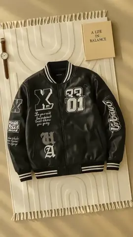 X urban jacket varsity #Jacketleathersintetis #jacketembroidery #jacketvarsity #outfitideas 