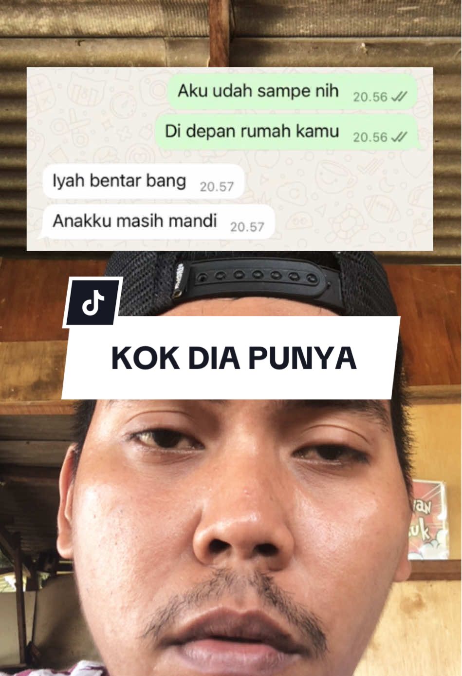 Malah masih mandi #oweng #fyp #chat 