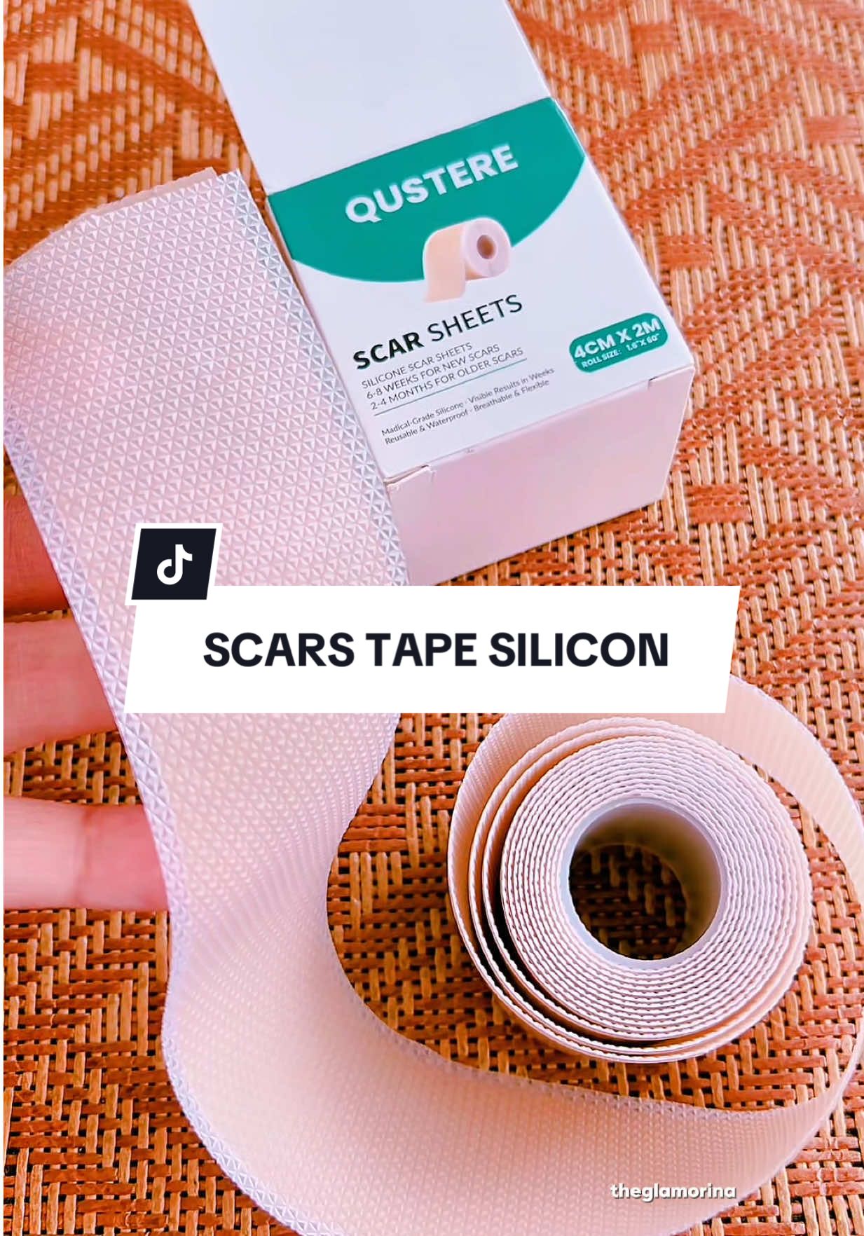 Replying to @Annnee boleh awak.😊 SCARS TAPE SILICON  @Call Me Rinn  #parut #scartape 