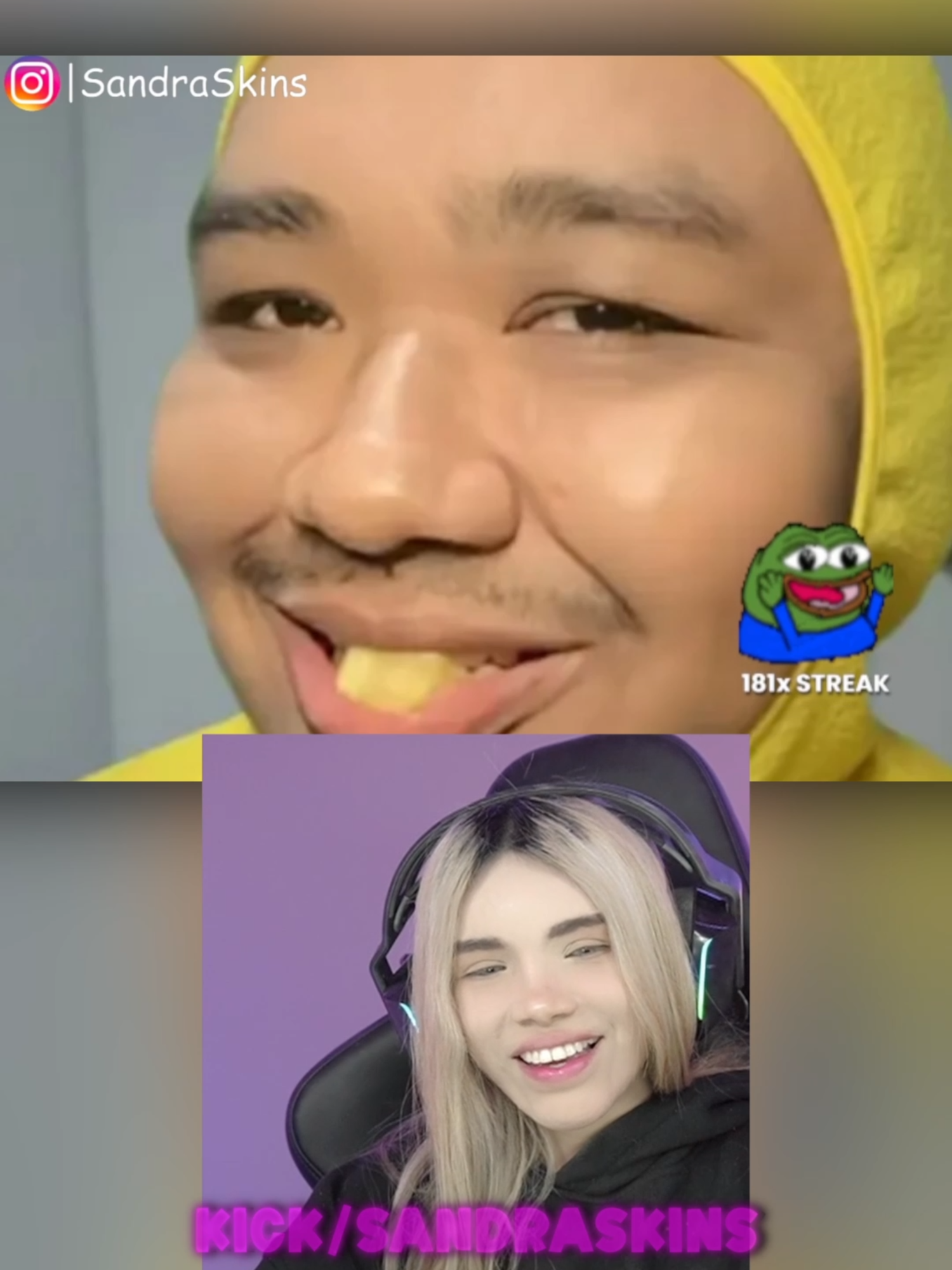 Sandraskins : Smash el teletubie 🤣​ #sandraskins #smashdota #clips #kick #peru🇵🇪 #smashkins #streamer #paratii #fypp