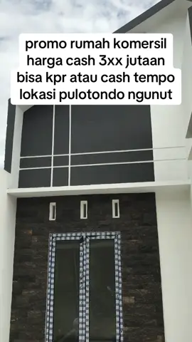 Ready rumah komersil type 40 lokasi di Pulotondo, Kec. Ngunut Tulungagung. Tersedia juga rumah type subsidinya juga dengan konsep semi scandinavian. Info harga, angsuran atau cek lokasi bisa langsung wa marketing resmi perumahan BMW Cholis Muhammad 085645941941 #tulungagung #rumahkomersil #rumahminimalis #rumahimpian #fyp 